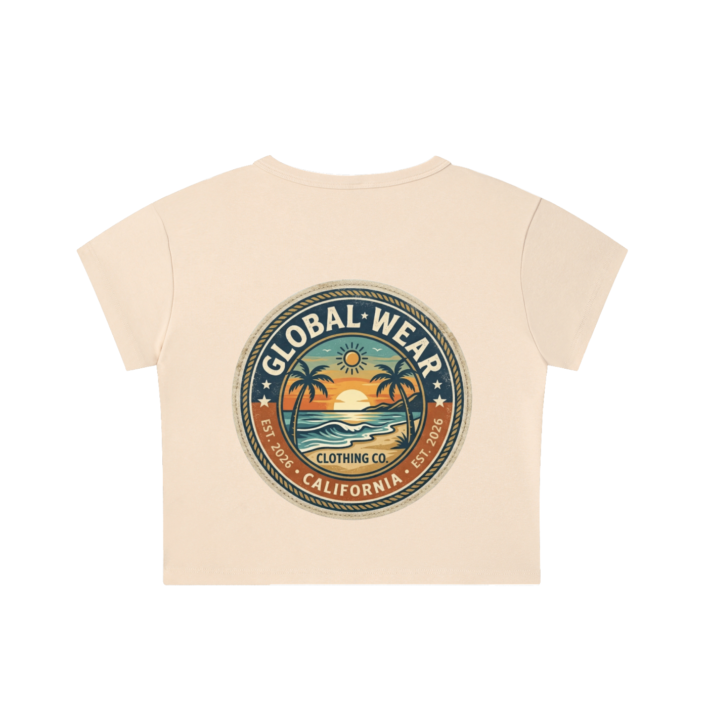 global wear crop top