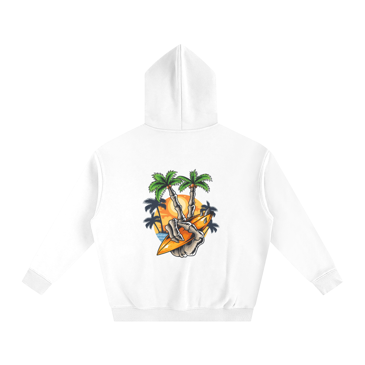 skeleton peace hoodie