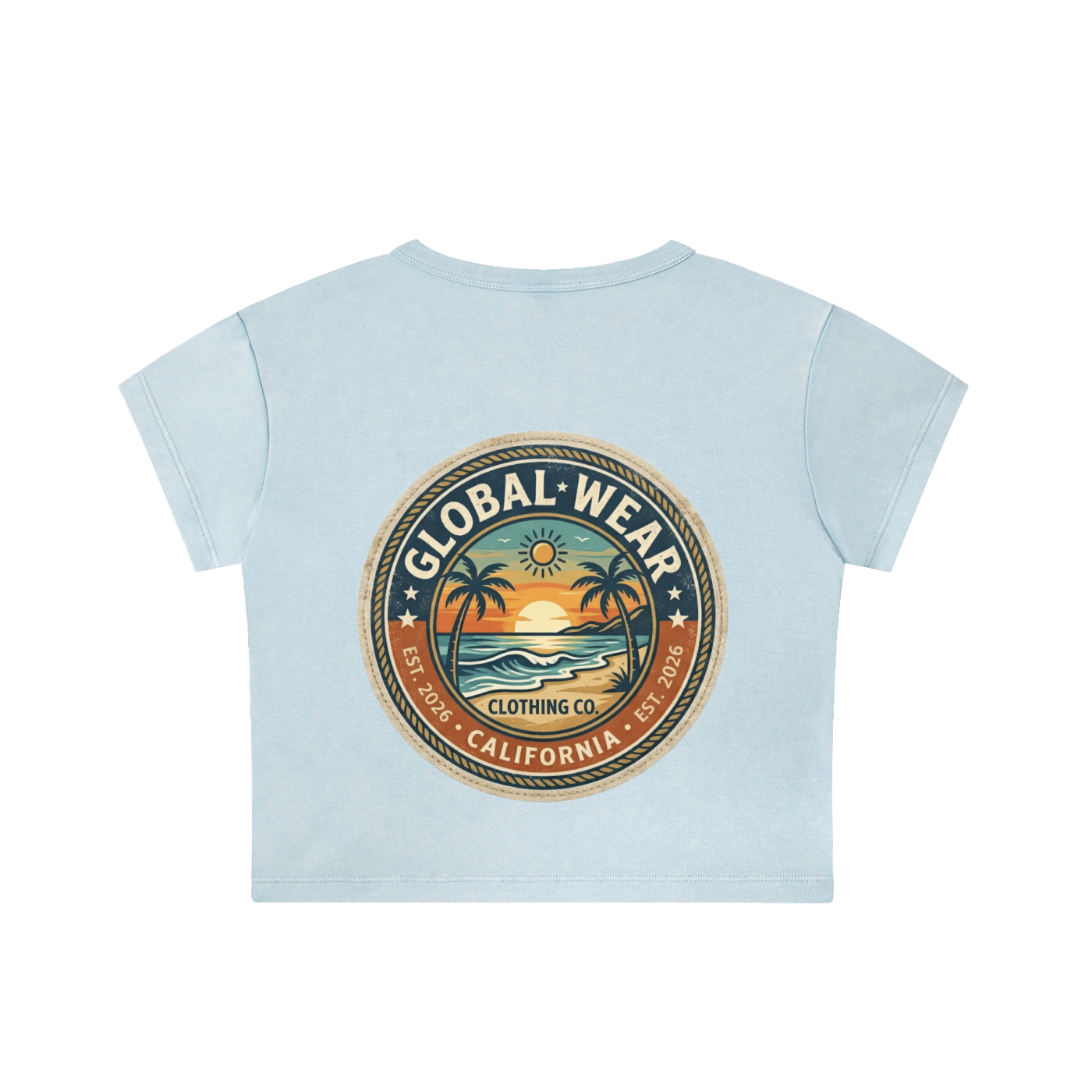 global wear crop top