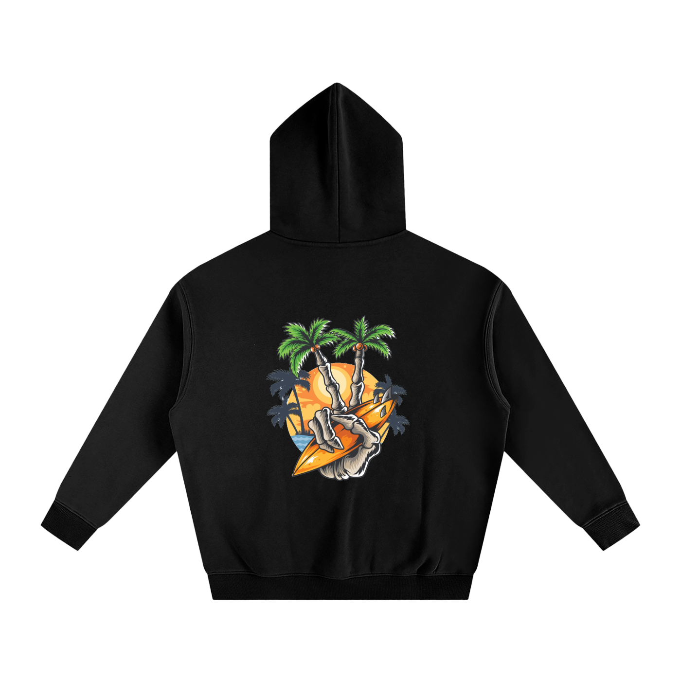 skeleton peace hoodie