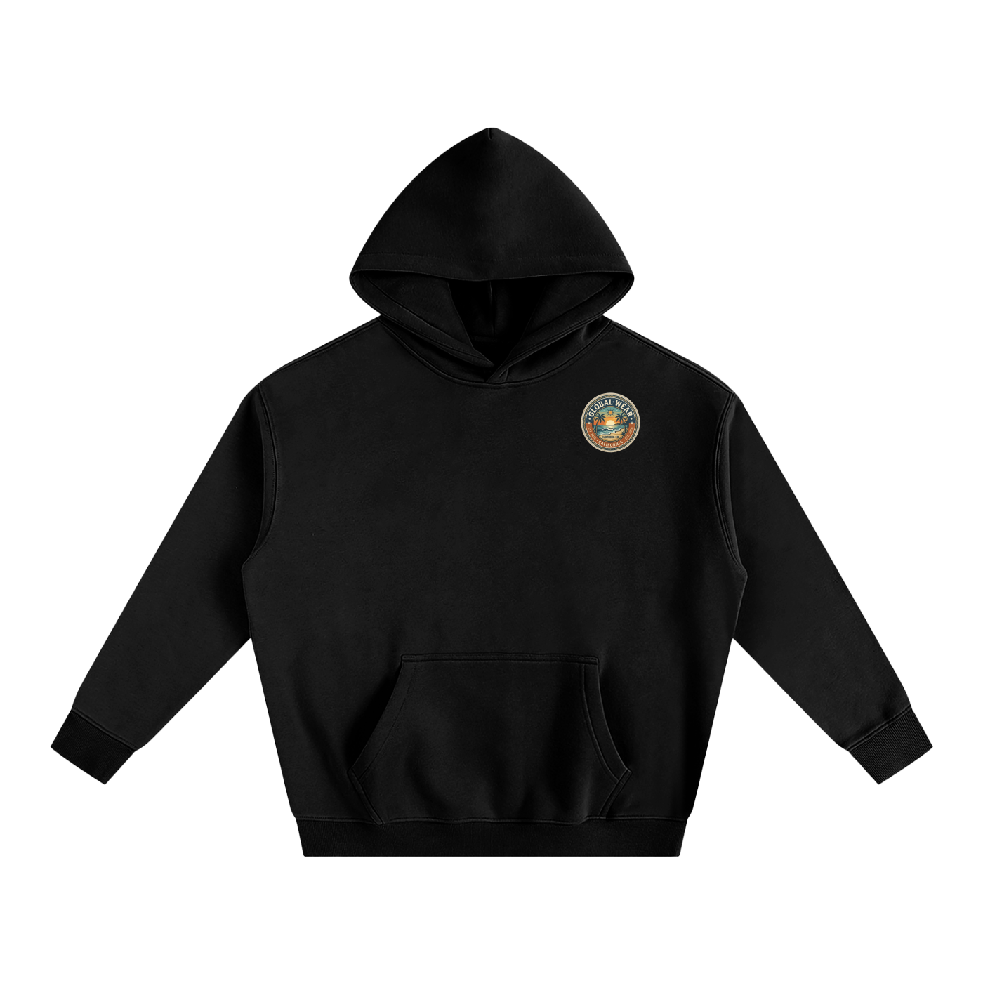 Global wear oversized hoodie